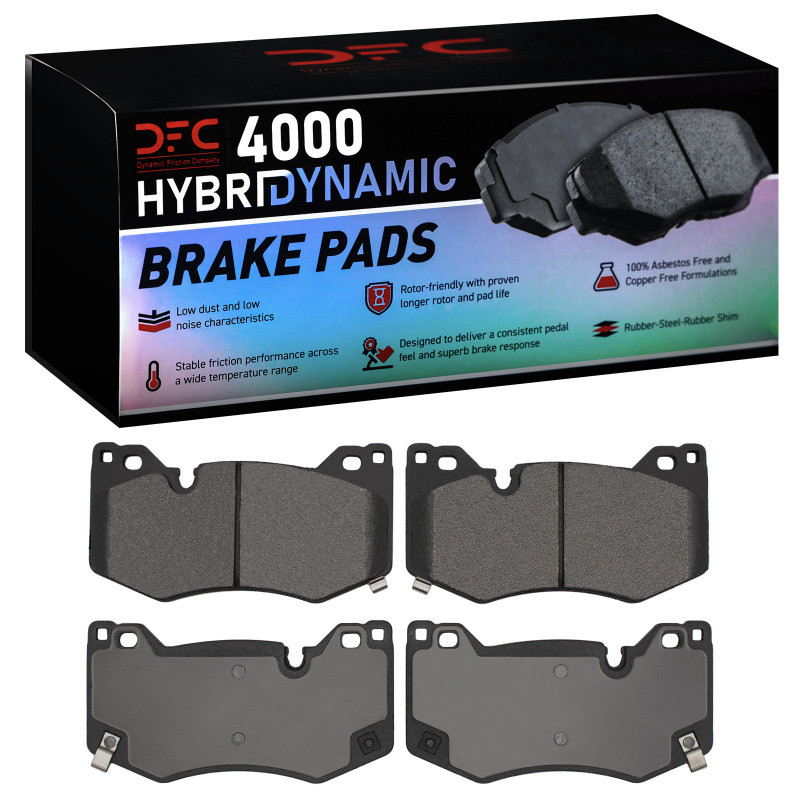DFC 20-26 Chevrolet Corvette Front 4000 Hybridynamic Brake Pads - 4000-2312-00 Photo - Primary