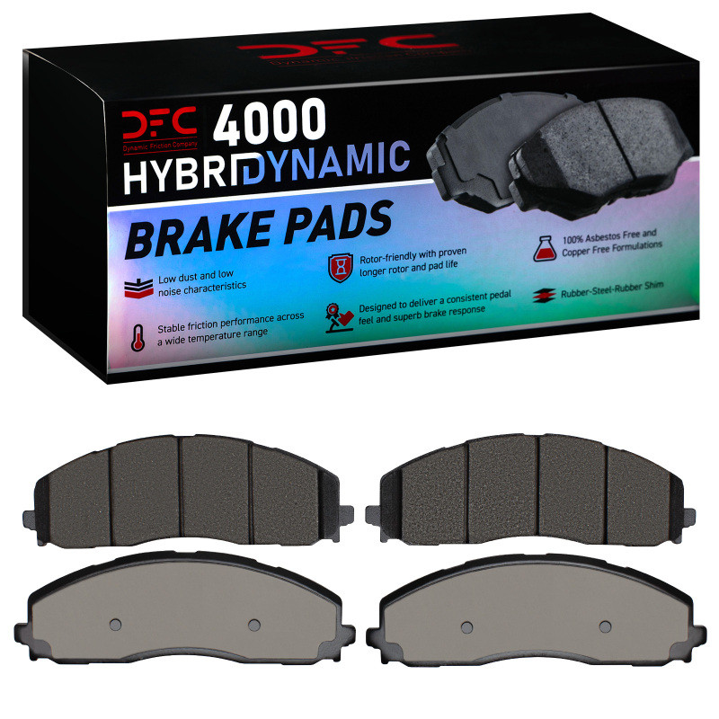 DFC 11-25 Ford F-350 Super Duty 4WD Front 4000 Hybridynamic Brake Pads - 4000-2490-00 Photo - out of package