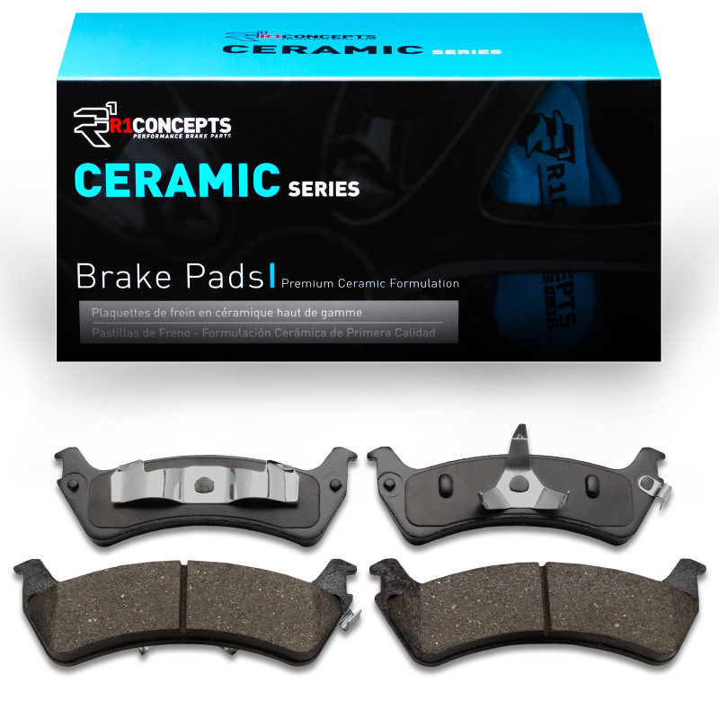 R1 95-02 Mercury Mountaineer Rear Ceramic Brake Pads - 2310-0667-00 Photo - Primary