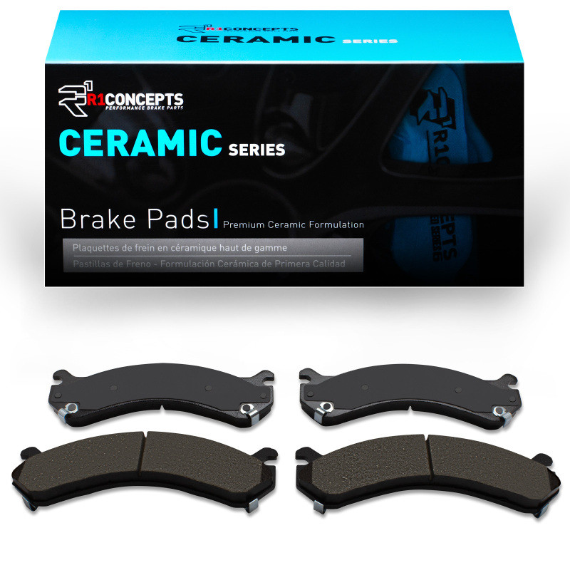 R1 01-10 GMC Sierra 3500 2WD Rear Ceramic Brake Pads - 2310-0909-00 Photo - Primary
