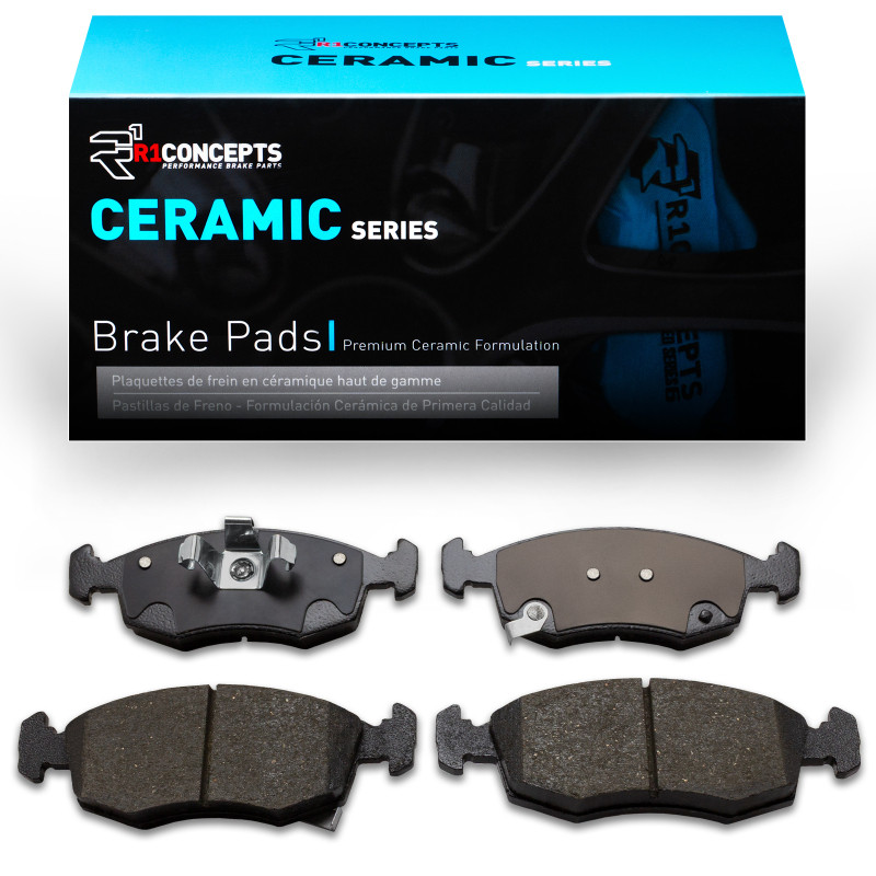 R1 12-19 Fiat 500E Front Ceramic Brake Pads - 2310-1568-00 Photo - Primary