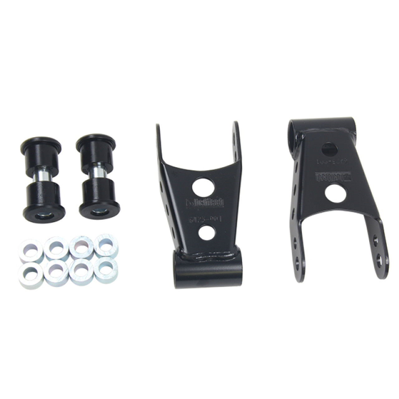 Belltech SHACKLE KIT 15-16 Ford F150 (All Cabs Short Bed Only) 4WD 1in / 2in Rear Drop - 6426