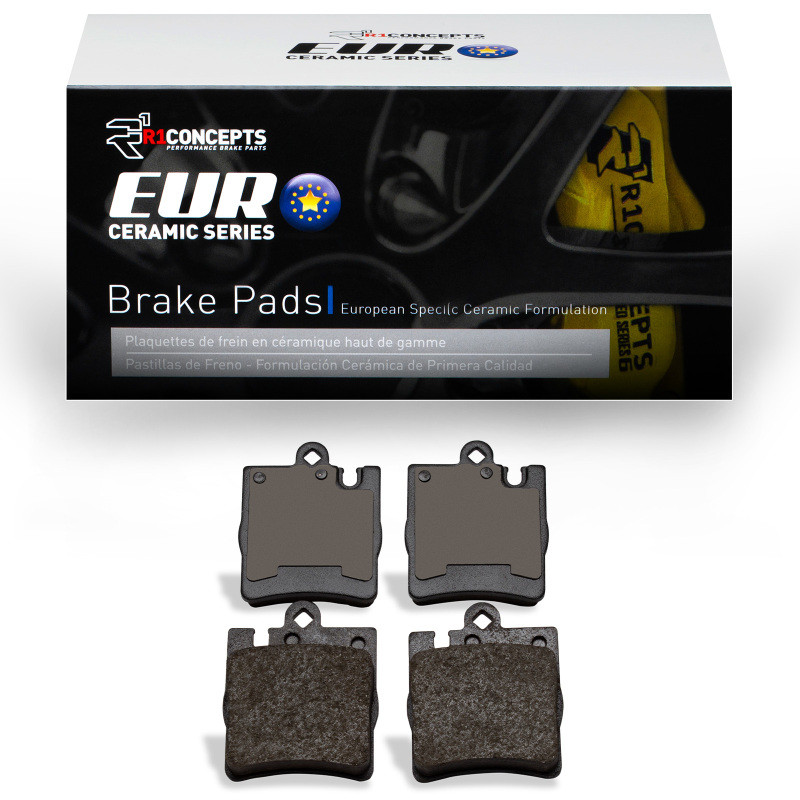 R1 96-11 Mercedes-Benz SLK280 Rear Euro Ceramic Brake Pads - 2600-0876-00 Photo - Primary