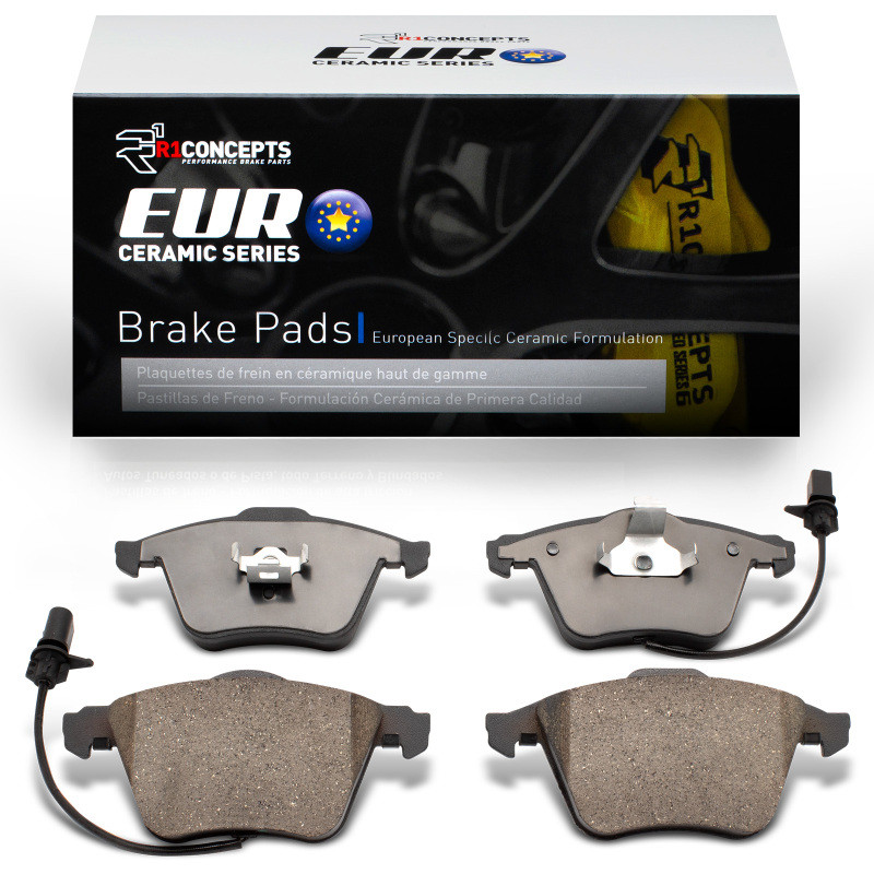 R1 00-11 Audi A6 Quattro Front Euro Ceramic Brake Pads - 2600-0915-10 Photo - Primary