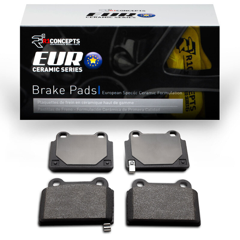 R1 08-15 Mitsubishi Lancer Rear Euro Ceramic Brake Pads - 2600-1368-00 Photo - Primary