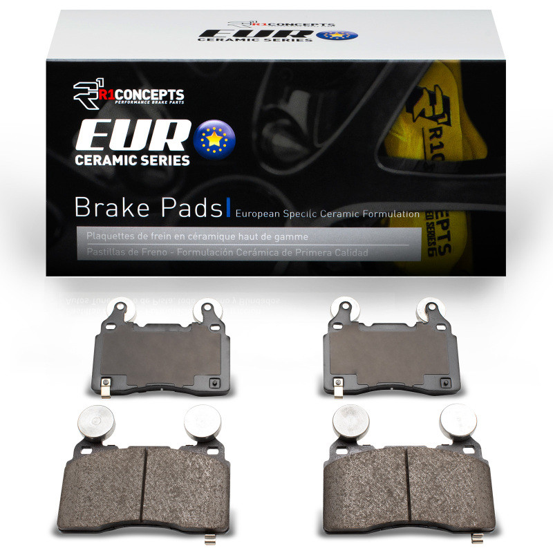 R1 10-15 Chevrolet Camaro Front Euro Ceramic Brake Pads - 2600-1474-00 Photo - Primary
