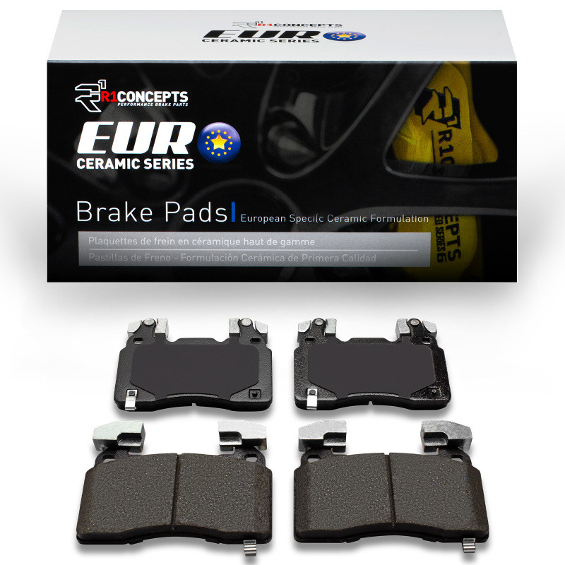 R1 12-24 Tesla Model S Front Euro Ceramic Brake Pads - 2600-1474-10 Photo - Primary