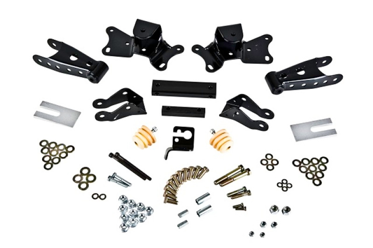 Belltech SHACKLE AND HANGER KIT 97-00 C-2500/3500 4inch Dually - 6907