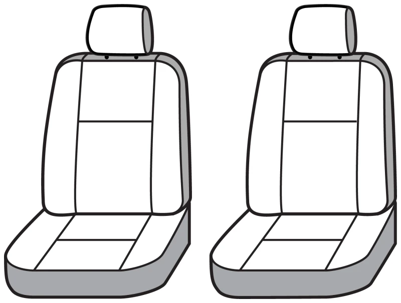 Covercraft 24-26 Jeep Wrangler Fr Buckets Carhartt Super Dux SeatSaver Custom Front Row Seat Cover - SSC2652COGY Photo - out of package