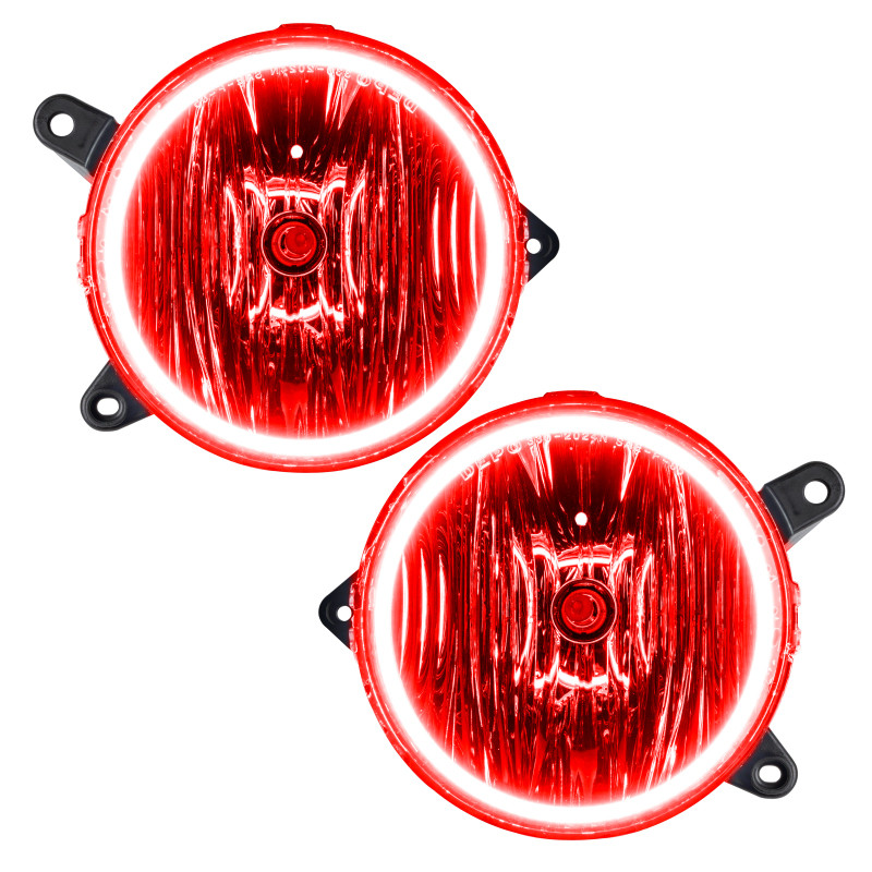 Oracle 10-12 Ford Mustang LED Fog Light Halo Kit - V6 Grill Fogs - Red - 1223-003 User 1