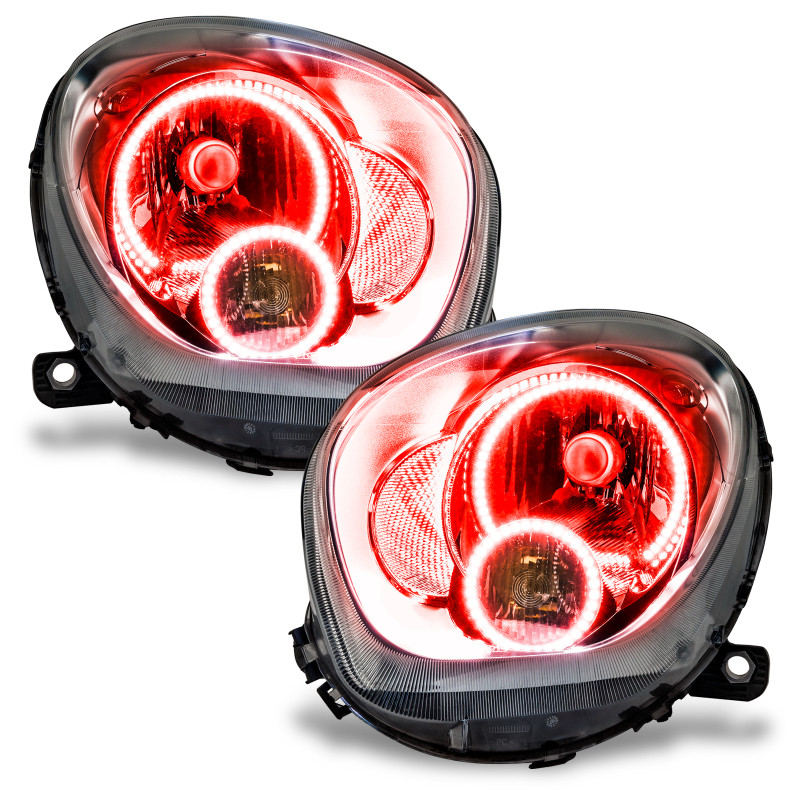 Oracle 11-15 Mini Cooper Countryman LED Headlight Halo Kit - Red - 1321-003 User 1