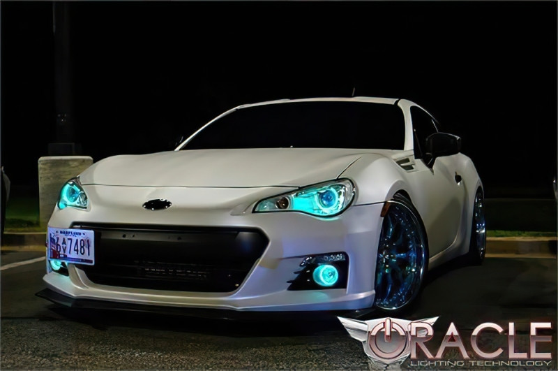 Oracle 13-17 Scion FR-S LED Headlight Halo Kit - UV/Purple - 2222-007 Photo - lifestyle view
