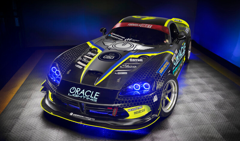 Oracle 03-09 Dodge Viper SRT-10 LED Headlight Halo Kit - Blue - 2254-002 Photo - lifestyle view