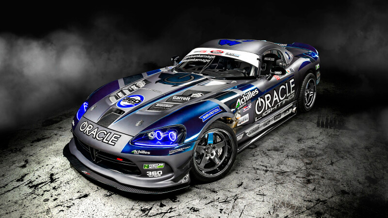 Oracle 03-09 Dodge Viper SRT-10 LED Headlight Halo Kit - UV/Purple - 2254-007 Photo - lifestyle view