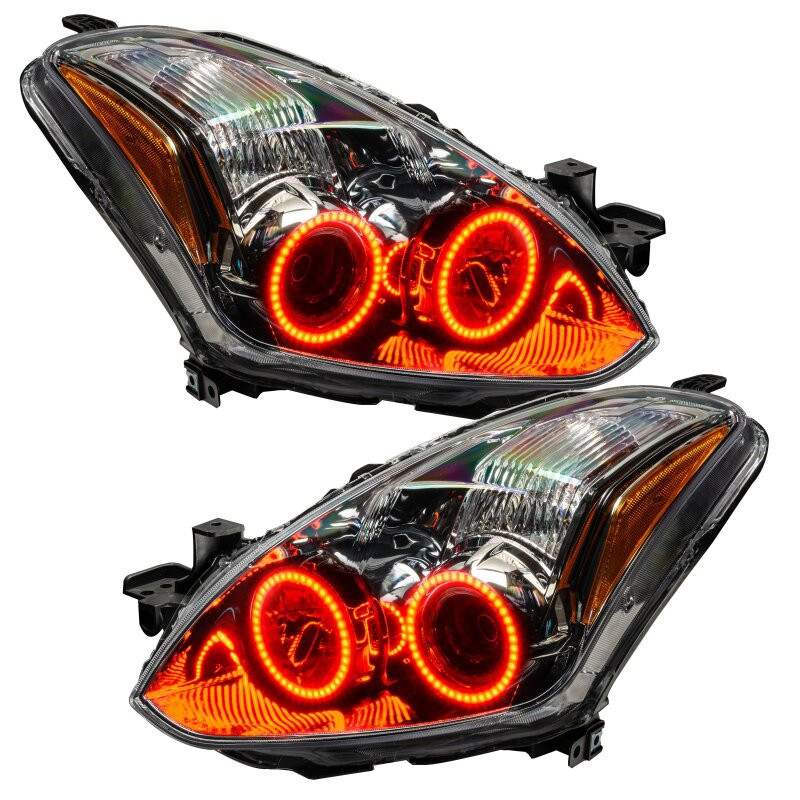 Oracle 10-12 Nissan Altima Coupe LED Headlight Halo Kit - Red - 2260-003 User 1
