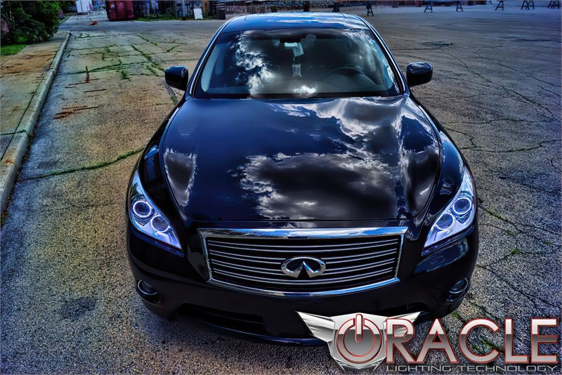 Oracle 10-13 Infiniti M37 LED Headlight Halo Kit - Blue - 2262-002 Photo - lifestyle view
