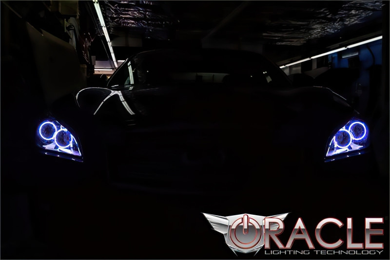 Oracle 10-13 Infiniti M37 LED Headlight Halo Kit - Blue - 2262-002 Photo - lifestyle view