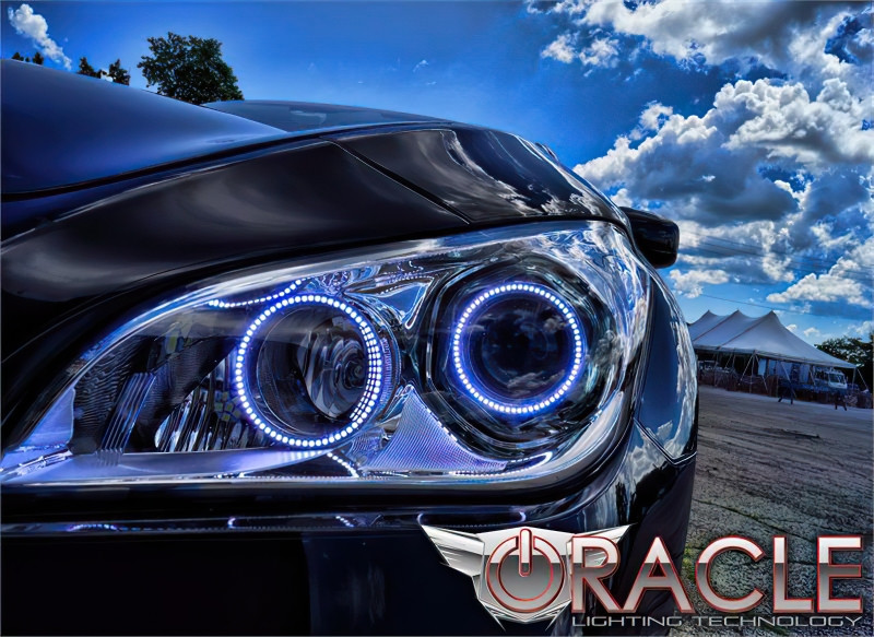 Oracle 10-13 Infiniti M37 LED Headlight Halo Kit - Red - 2262-003 Photo - lifestyle view