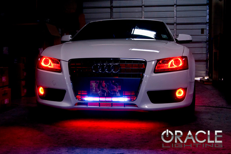 Oracle 07-13 Audi A5 LED Headlight Halo Kit - Red - 2351-003 Photo - lifestyle view