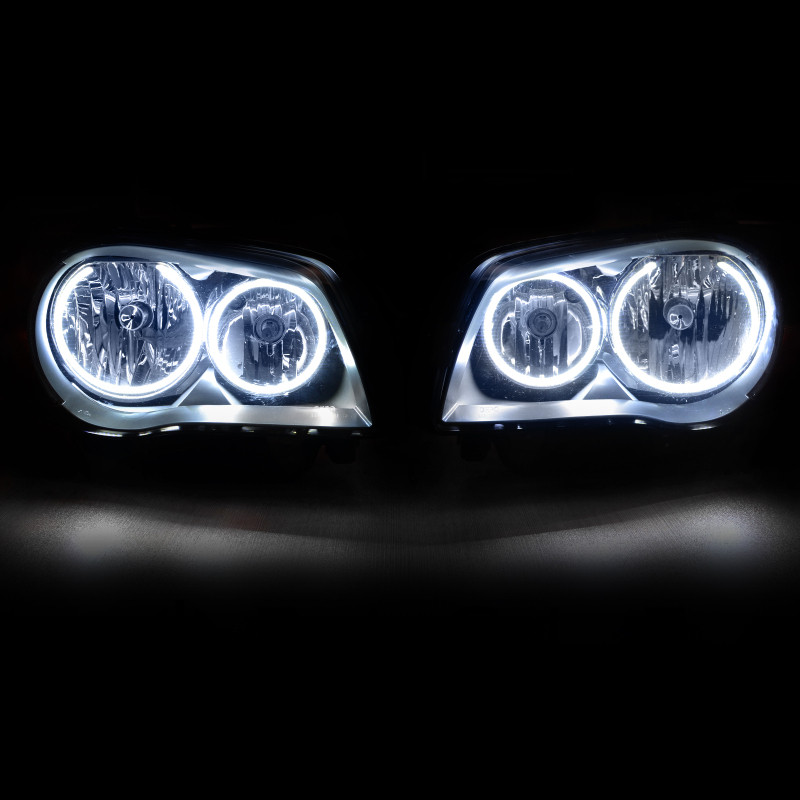 Oracle 06-11 BMW 1 Series LED Headlight Halo Kit - Red - 2630-003 Photo - lifestyle view