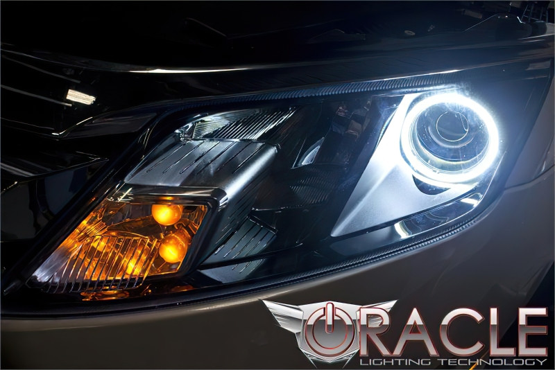 Oracle 10-11 Ford Fusion LED Headlight Halo Kit - Green - 2651-004 Photo - lifestyle view