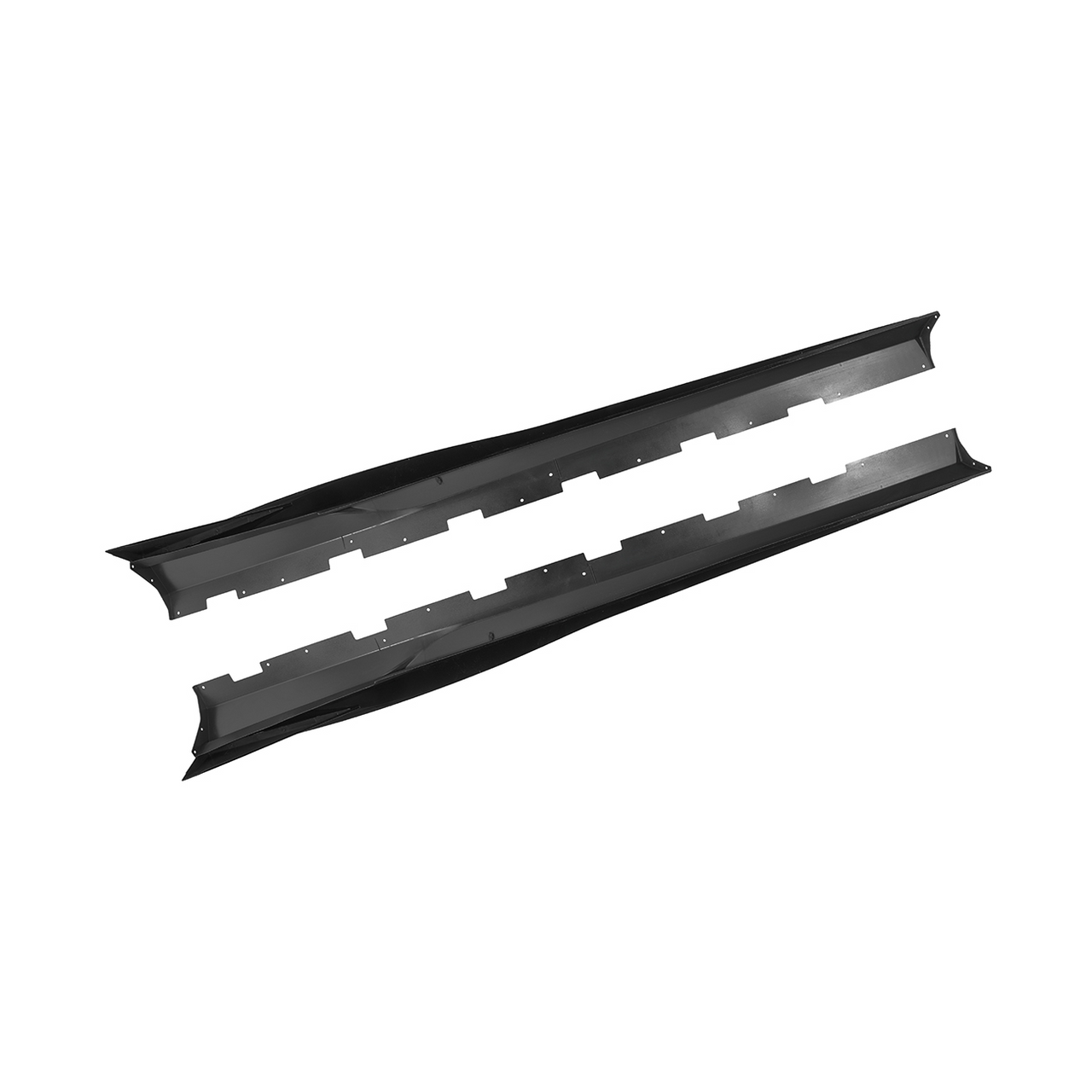 EOS Track Style Side Skirts - Gloss Black - 10-15 Camaro SS