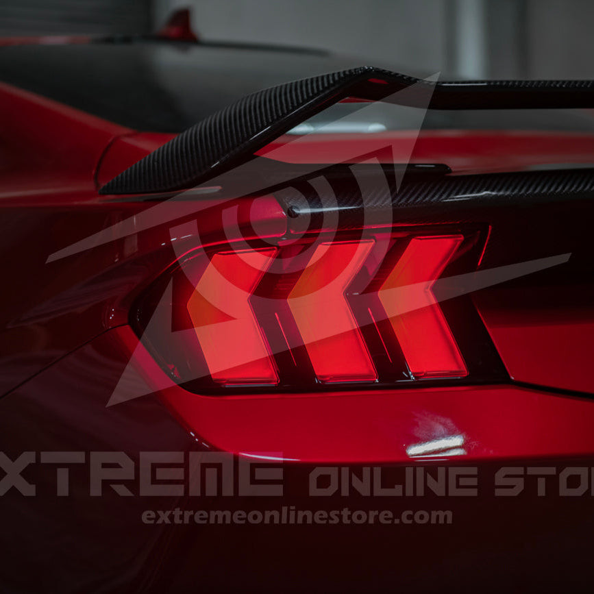 EOS S650 Euro Sequential LED Tailights - Clear - 2024+ Ford Mustang (TL-1224-CL)