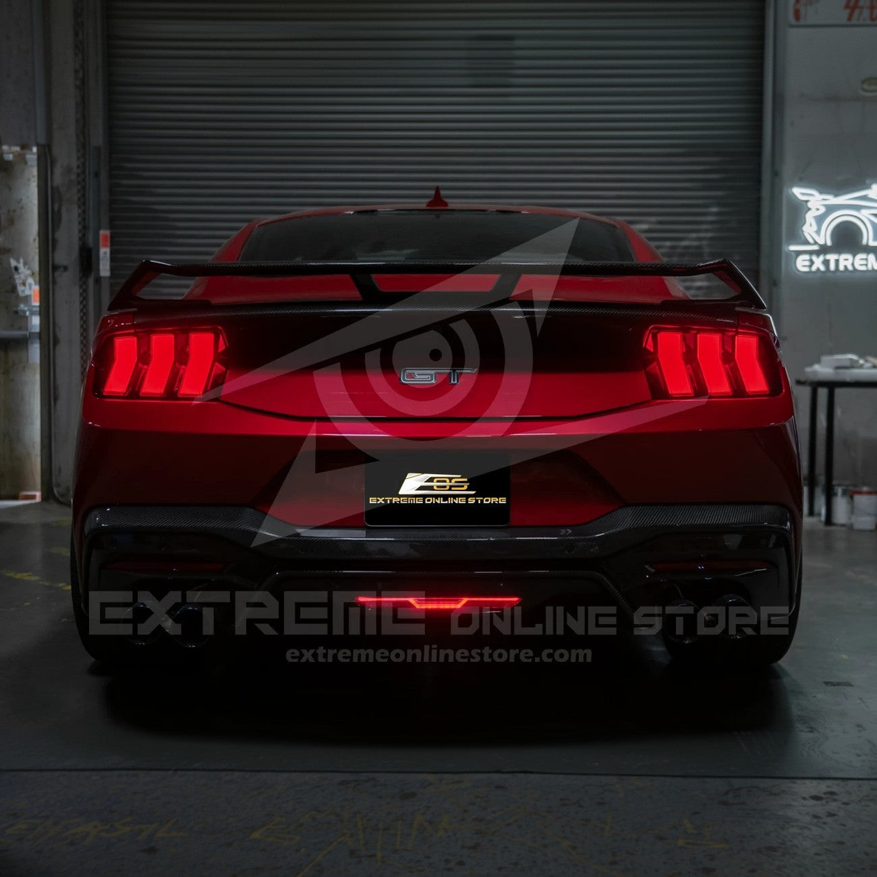 EOS S650 Euro Sequential LED Tailights - Clear - 2024+ Ford Mustang (TL-1224-CL)