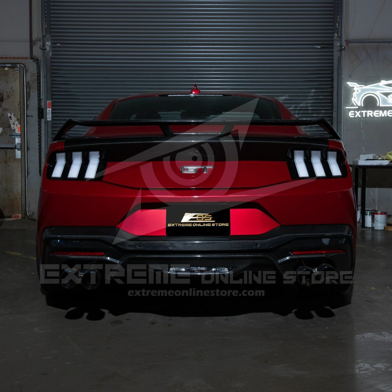 EOS S650 Euro Sequential LED Tailights - Clear - 2024+ Ford Mustang (TL-1224-CL)