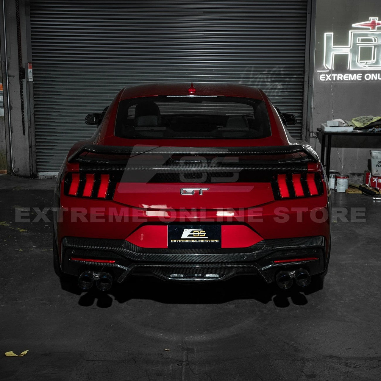 EOS S650 Euro Sequential LED Tailights - Red - 2024+ Ford Mustang (TL-1224-RD)