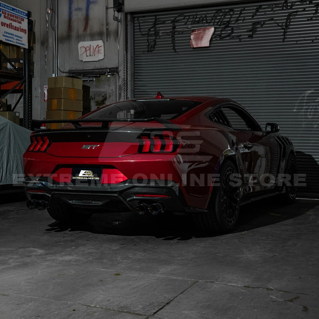 EOS S650 Euro Sequential LED Tailights - Red - 2024+ Ford Mustang (TL-1224-RD)