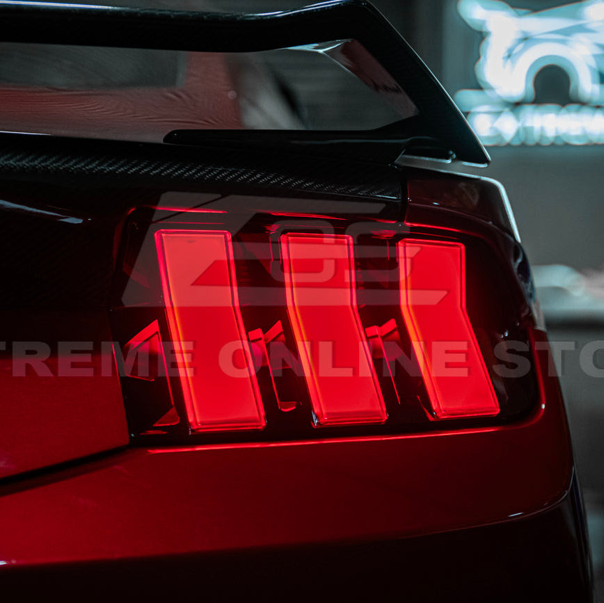 EOS S650 Euro Sequential LED Tailights - Red - 2024+ Ford Mustang (TL-1224-RD)