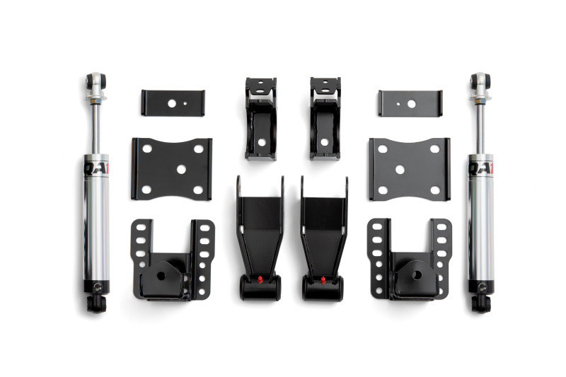 QA1 07-16 Chevrolet Silverado 4WD Lowering Kit w/ Spindles Single Adjustable 4in-6in - LK11-GMT04 Photo - out of package