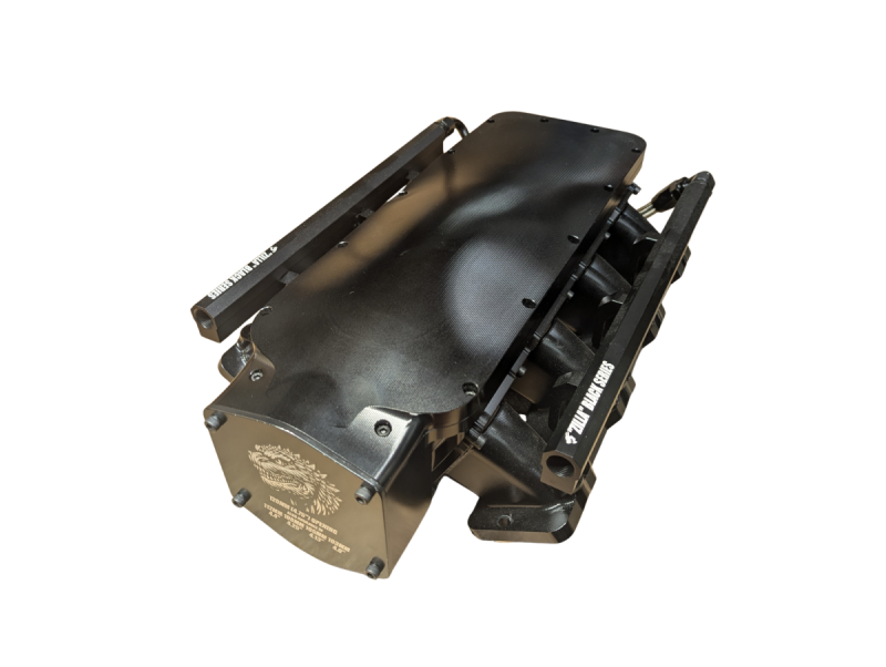 Granatelli LS 120mm Opening Billet Intake Manifold - Black - 980120 User 1