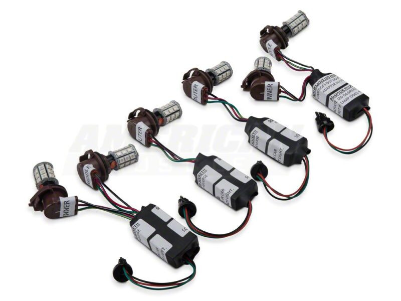 Raxiom 05-09 Ford Mustang Axial Series LED Sequential Chase Tail Light Kit- Plug-and-Play - 12176 Photo - Close Up