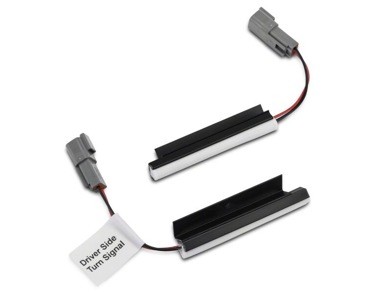 Raxiom 15-17 Ford Mustang GT Axial Series Hood Mount Turn Signal Kit- Amber LED - 390293 Photo - Primary