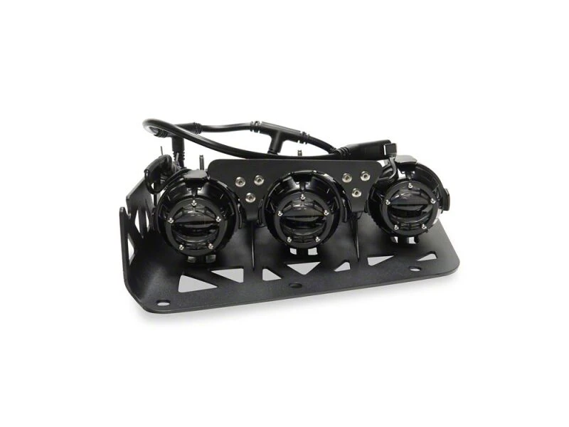 Raxiom 21-26 Bronco Tri-Glo Bumper Mounted LED Fog Light Kit - FB33913 Photo - Close Up