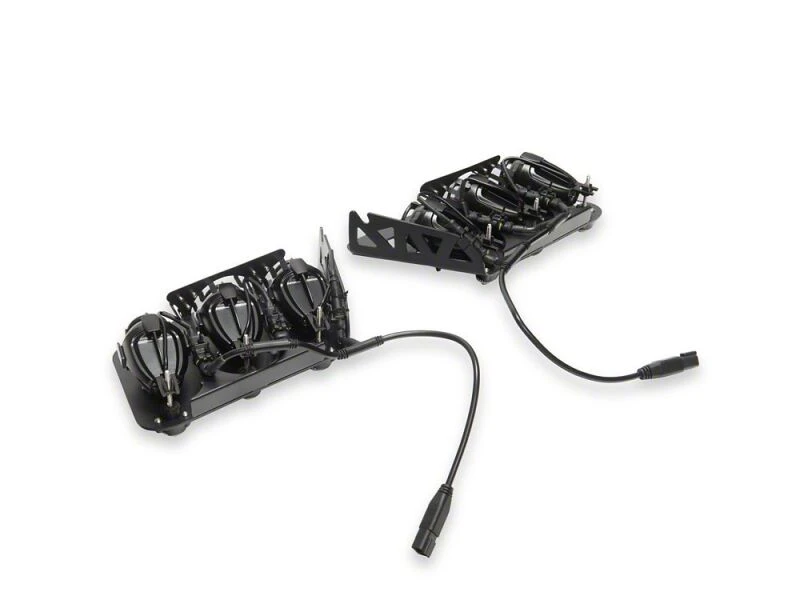 Raxiom 21-26 Bronco Tri-Glo Bumper Mounted LED Fog Light Kit - FB33913 Photo - Close Up