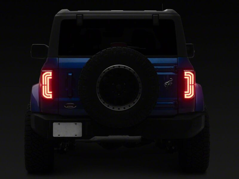 Raxiom 21-26 Ford Bronco LED Tail Lights- Black Housing- Clear Lens - FB59467 Photo - Close Up