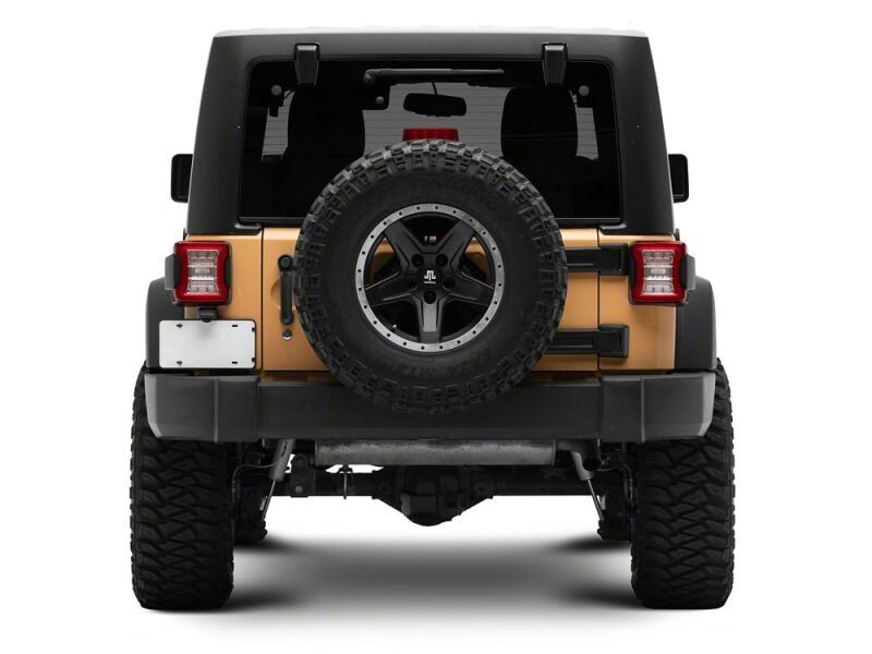 Raxiom 07-18 Jeep Wrangler JK LED Tail Lights- Clear Housing- Clear Lens - J178643 Photo - Close Up