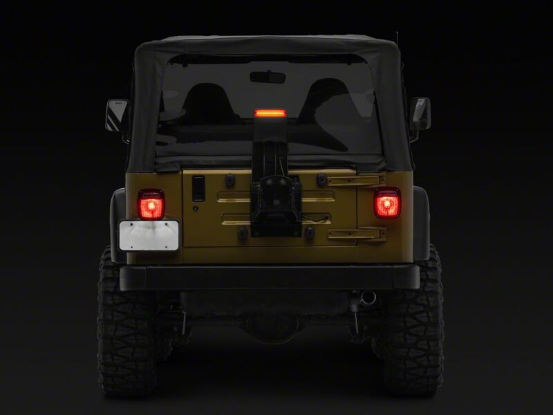 Raxiom 97-06 Jeep Wrangler TJ LED Third Brake Light- Red - J210821 Photo - Close Up