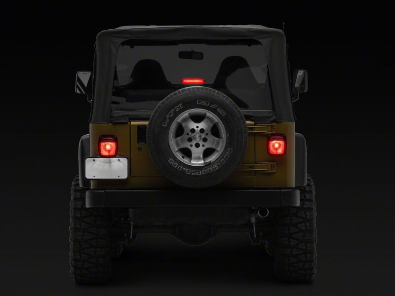 Raxiom 97-06 Jeep Wrangler TJ LED Third Brake Light- Red - J210821 Photo - Close Up