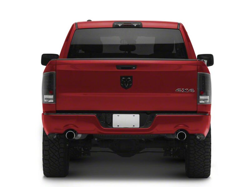 Raxiom 09-18 Dodge RAM 1500 LED Tail Lights- Black Housing- Clear Lens - R110154 Photo - Close Up