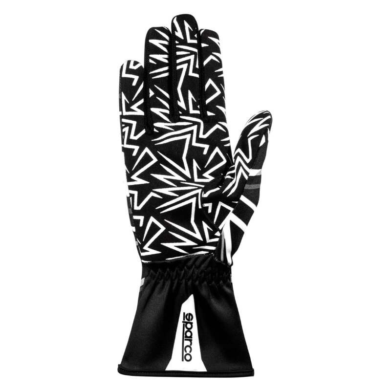 Sparco Glove K-Rookie 7 BLK/WHT - BKG0001B0K06007 Photo - Close Up