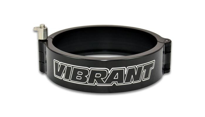 Vibrant 3.5in HD Quick Release Clamp w/Pin - Anodized Black - 12537 Photo - Primary