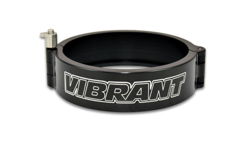 Vibrant 3.5in HD Quick Release Clamp w/Pin - Anodized Black - 12537 Photo - Primary