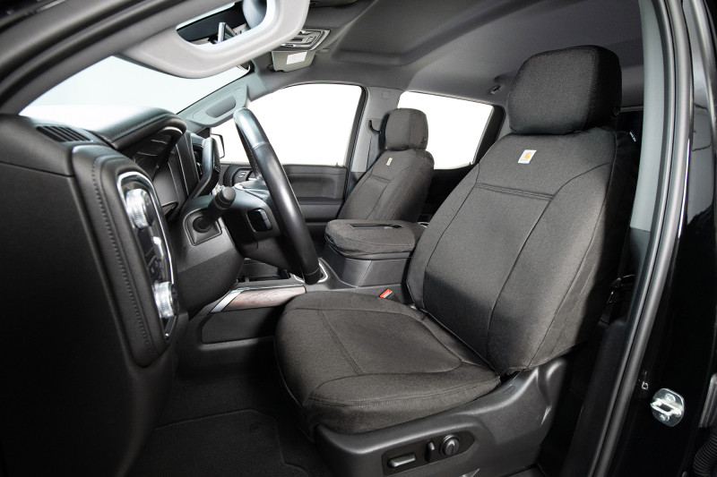 Covercraft 19-25 Chevrolet Silverado Carhartt Super Dux Precision Fit Second Row Seat Covers - GTC4138COGY Photo - Primary