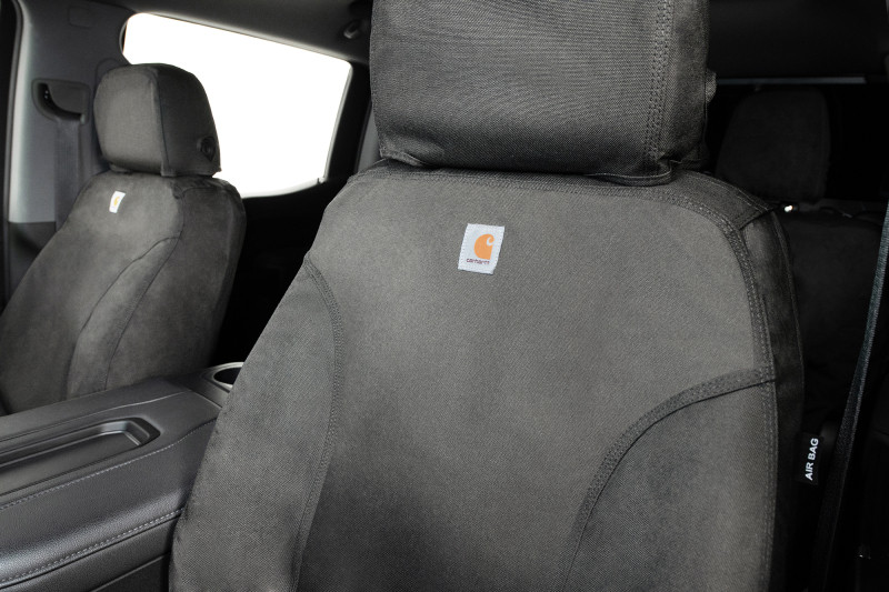 Covercraft19-20 Ford F150 Carhartt Super Dux SeatSaver Front Row Custom Seat Cover - Gravel - SSC3473COGY Photo - out of package