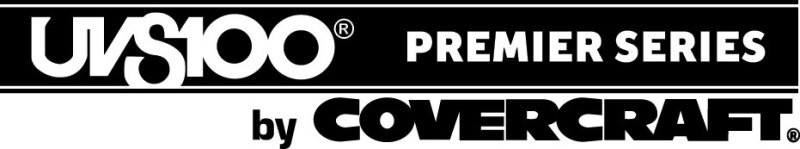 Covercraft 92-97 Ford Bronco UVS100 Premier Series Custom Sunscreen - Galaxy Silver - UV10480GS Logo Image