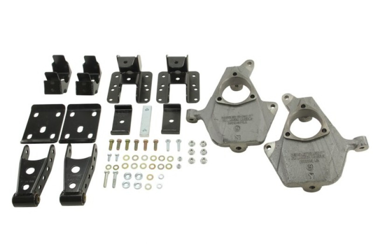 Belltech LOWERING KIT 2014 Chevy/GMC Silverado/Sierra All Cabs 2WD 2in Front/4in Rear w/o Shocks - 986